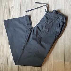 Cherokee charcoal gray scrub bottoms. Size X-Small